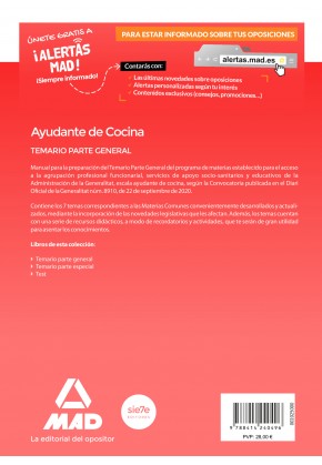 Ayudante de Cocina