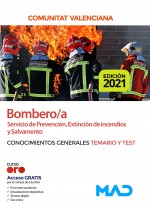 Bombero/a del Servicio de Prevención, Extinción de Incendios y Salvamento