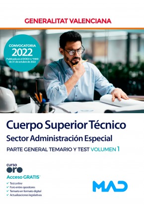 Cuerpo Superior Técnico, sector administración especial