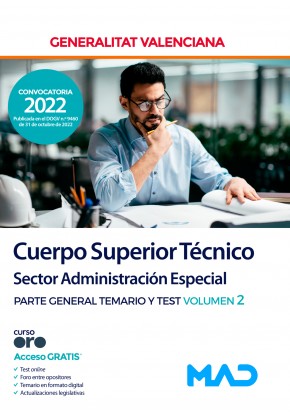 Cuerpo Superior Técnico, sector administración especial