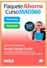 Paquete Ahorro Curso MAD360 + Test PAPEL y ONLINE Escala Trabajo Social