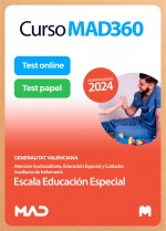 Curso MAD360 Escala Educación Especial (Atención sociosanitaria, educación especial y cuidados auxiliares de enfermería)