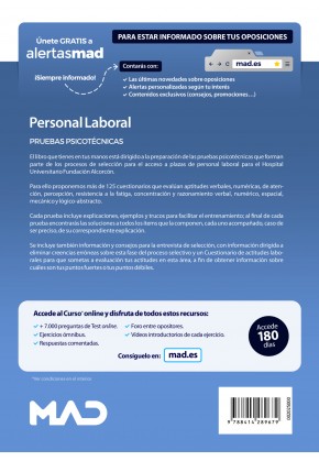 Pruebas Psicotécnicas para Personal Laboral