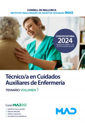 Técnico/a en Cuidados Auxiliares de Enfermería