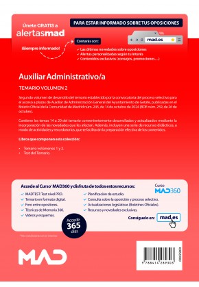 Auxiliar Administrativo/a