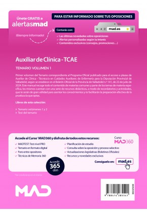 Auxiliar de Clínica - Técnico/a en Cuidados Auxiliares de Enfermería