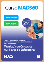 Curso MAD360 Técnico/a Especialista en Cuidados Auxiliares de Enfermería + Libros papel