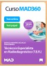 Curso MAD360 Oposiciones Técnico/a Especialista en Radiodiagnóstico (T.E.R) + Libros papel