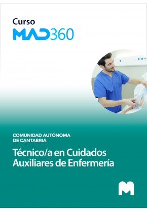 Acceso 12 meses a Curso MAD360 Técnico/a en Cuidados Auxiliares de Enfermería