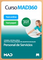 Curso MAD360 Personal de Servicios + Libros Papel