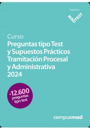 Curso MADTEST (acceso 3 meses) Tramitación Procesal y Administrativa