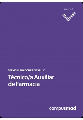 Curso MADTEST Técnico/a Auxiliar de Farmacia