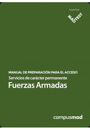 Curso MADTEST Preparación para acceso a una relación de servicios de carácter permanente en las Fuerzas Armadas