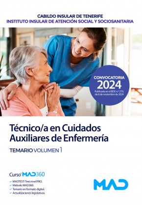 Técnico/a Especialista en Cuidados Auxiliares de Enfermería