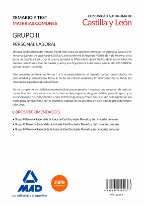 Personal Laboral (Grupo II)