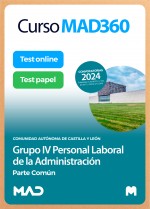 Curso MAD360 Personal Laboral (Grupo IV) + Libros Papel