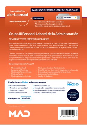 Personal Laboral (Grupo III)