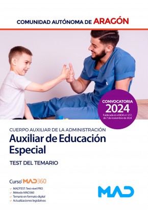 Auxiliar de Educación Especial, Escala de Auxiliares Facultativos, Cuerpo Auxiliar de la Administración