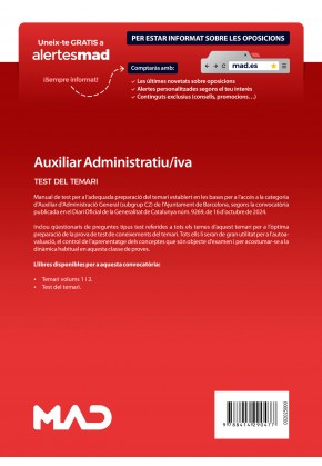 Auxiliar Administratiu/iva