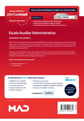 Escala Auxiliar Administrativa