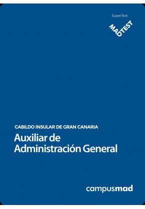 Curso MADTEST Auxiliar de Administración General del Cabildo Insular de Gran Canaria (6 meses)