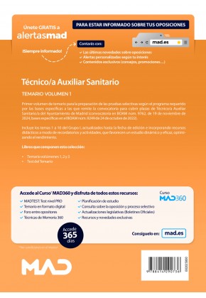 Técnico/a Auxiliar Sanitario/a