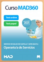 Curso MAD360 Operario/a de Servicios + Libros Papel