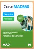 Curso MAD360 Personal de Servicios (Grupo IV Personal Laboral) + Libros Papel