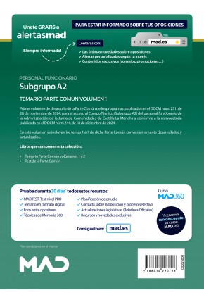 Personal Funcionario (Subgrupo A2)