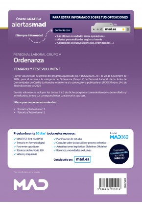 Ordenanza (Grupo V de Personal Laboral)