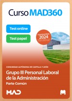 Curso MAD360 Curso MAD360 Personal Laboral (Grupo III) + Libros Papel