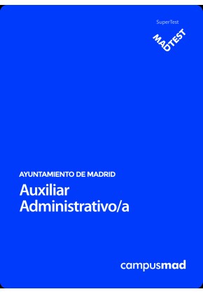 Curso MADTEST Auxiliar Administrativo/a