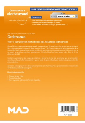 Ordenanza (Personal Laboral Grupo V)