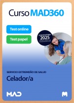 Curso MAD360 Celador/a Servicio Extremeño de Salud + Libros Papel