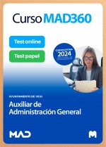 Curso MAD360 Auxiliar de Administración General + Libros papel