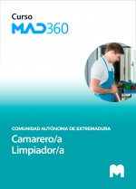 Acceso Curso MAD360 Camarero/a-Limpiador/a de la Administración de la Comunidad Autónoma de Extremadura (Personal Laboral Grupo