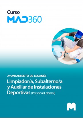 Acceso 30 días Curso MAD360 Limpiador/a, Subalterno/a y Auxiliar de Instalaciones Deportivas (Personal Laboral)