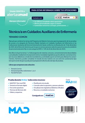 Técnico Medio Sanitario de Cuidados Auxiliares de Enfermería