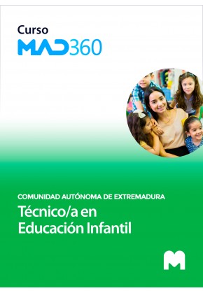 Acceso 30 días Curso MAD360 Técnico/a en Educación Infantil (Personal Laboral Grupo III)