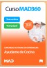 Curso MAD360 Ayudante de Cocina (Personal Laboral Grupo V)  Comunidad Autónoma de Extremadura + Libros Papel