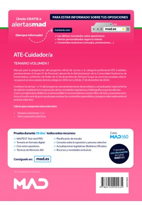 ATE-Cuidador/a  (Grupo IV Personal Laboral)