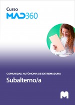 Acceso 12 meses Curso MAD360 Subalterno/a