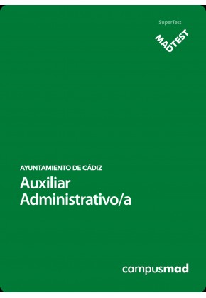 Curso MADTEST Auxiliar Administrativo/a