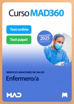 Curso MAD360 Enfermero/a + Libros Papel