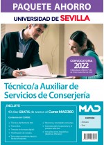 Paquete Ahorro Técnico/a Auxiliar de Servicios de Conserjería