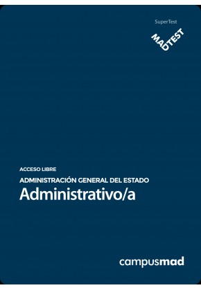 GRATIS 24 horas Curso MADTEST Administrativo/a del Estado