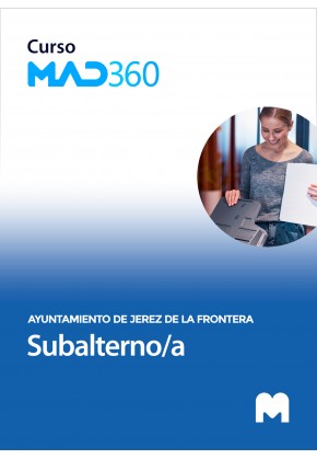 Acceso 12 meses Curso MAD360 Subalterno/a