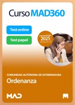 Curso MAD360 Ordenanza (Personal Laboral Grupo V) + Libros Papel