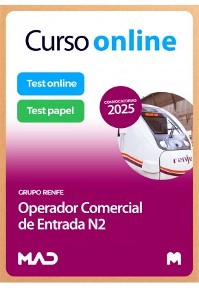 Curso MAD360 Operador Comercial de Entrada N2 + Libros Papel