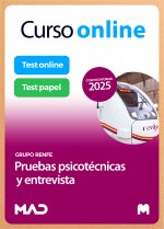 Curso online Pruebas psicotécnicas y entrevista + Libro Papel